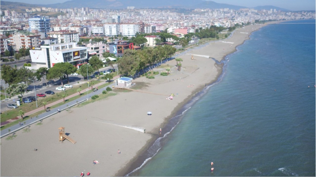 Atakum Beaches - Tourism Map