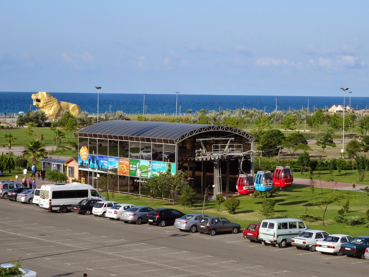 Batıpark & Lion Road - Tourism Map